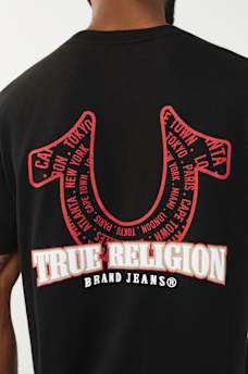 T-SHIRT &Agrave; MOTIF DE FER &Agrave; CHEVAL EN SPIRALE