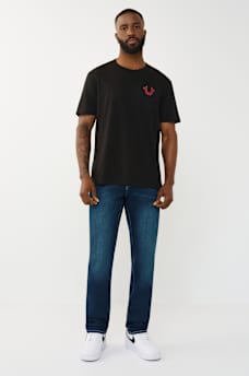 T-SHIRT &Agrave; MOTIF DE FER &Agrave; CHEVAL EN SPIRALE