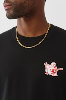 CURVED BUDDHA LOGO TEE, image 4