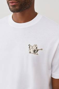 CURVED BUDDHA LOGO TEE, image 4