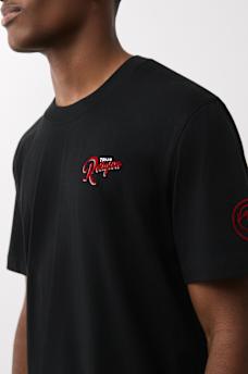 FLOCKED RETRO LOGO TEE