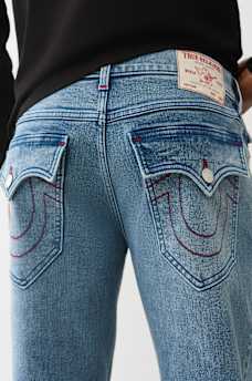 JEANS CORTE DE BOTA BILLY CON SOLAPA DE 34", image 1