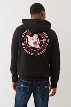 BUDDHA SEAL ZIP HOODIEThe Buddha Seal Zip Hoodie brings comfort with a side of swagger. Designed wit, image 1
