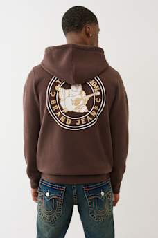 BUDDHA SEAL ZIP HOODIEThe Buddha Seal Zip Hoodie brings comfort with a side of swagger. Designed wit, image 1