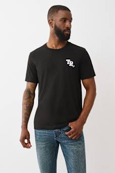FLOCKED LOGO TEE, image 2