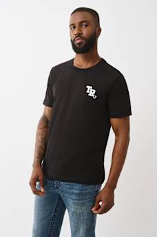 FLOCKED LOGO TEE, image 3