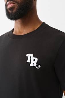 FLOCKED LOGO TEE, image 4
