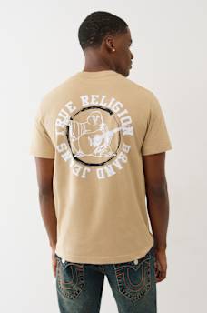 FLOCKED LOGO TEE, image 1