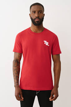 FLOCKED LOGO TEE, image 2