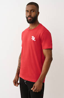 FLOCKED LOGO TEE, image 3