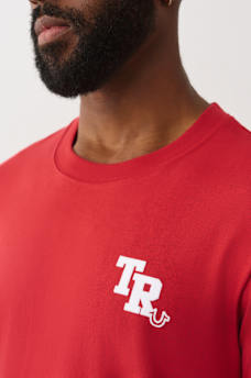 FLOCKED LOGO TEE, image 4