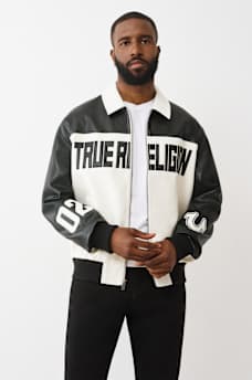 COLOR BLOCKED LOGO RACING JACKET, image 3