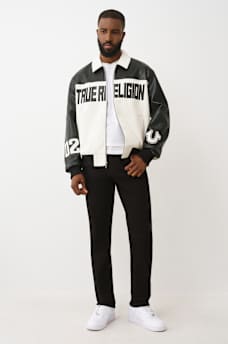 COLOR BLOCKED LOGO RACING JACKET, image 5