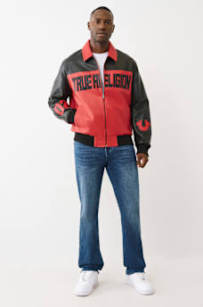 COLOR BLOCKED LOGO RACING JACKET, image 2