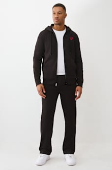 SUDADERA CON CAPUCHA Y CIERRE BORDADA DE TRUE RELIGION, image 6