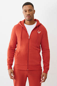 TRUE EMBROIDERED ZIP HOODIE, image 2