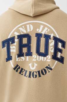 SUDADERA CON CAPUCHA Y CIERRE BORDADA DE TRUE RELIGION, image 5