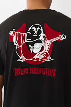 HORSESHOE BUDDHA GRAPHIC TEE