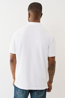 RELAXED PATCH POLO SHIRT, image 3