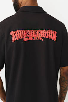 CONTRAST HONEYCOMB PIQU&Eacute; SHIRT, image 5