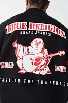 CHAQUETA UNIVERSITARIA FLEECE VARSITY WORLD TOUR, image 4