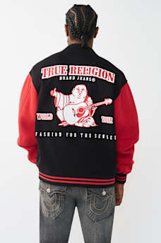 CHAQUETA UNIVERSITARIA FLEECE VARSITY WORLD TOUR, image 1