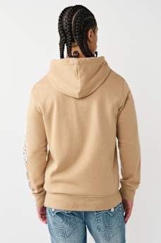 DIAGONAL LOGO ZIP HOODIE, image 2