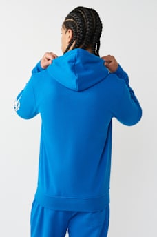 DIAGONAL LOGO ZIP HOODIE, image 2
