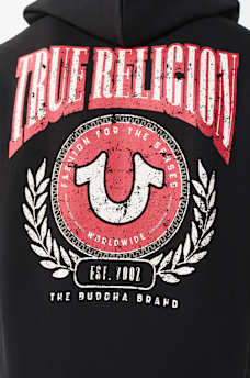 SUDADERA CON CAPUCHA Y CIERRE CON HERRADURA COLLEGE, image 1