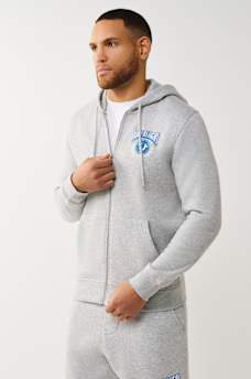 COLLEGE HORSESHOE ZIP HOODIE, image 3
