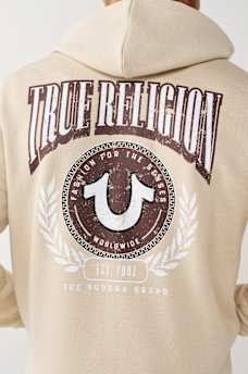 COLLEGE HORSESHOE ZIP HOODIE