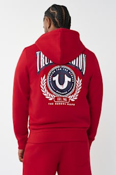 COLLEGE HORSESHOE ZIP HOODIE, image 5