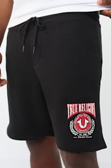 COLLEGE HORSESEHOE SWEATSHORT, image 1