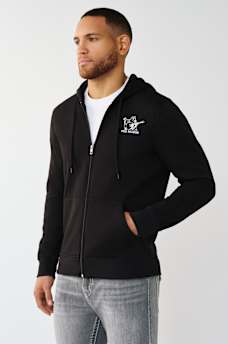 FASHION SENSES LOGO ZIP HOODIE, image 3