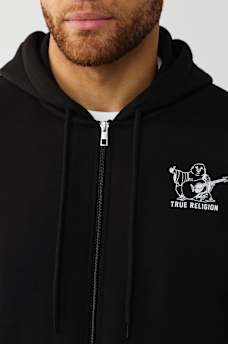 FASHION SENSES LOGO ZIP HOODIE, image 4