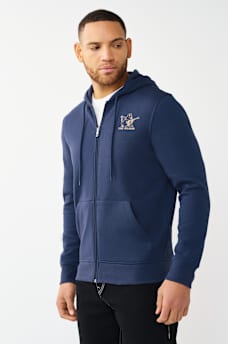 FASHION SENSES LOGO ZIP HOODIE, image 3
