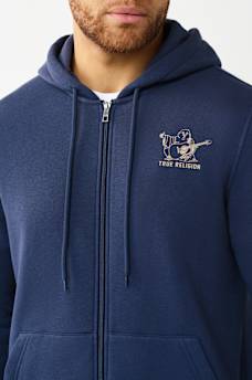 FASHION SENSES LOGO ZIP HOODIE, image 4
