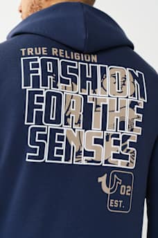 FASHION SENSES LOGO ZIP HOODIE, image 1