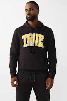 LOGO COLLEGE PULLOVER HOODIE, image 2