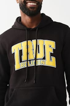 LOGO COLLEGE PULLOVER HOODIE, image 1