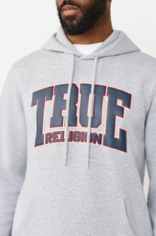LOGO COLLEGE PULLOVER HOODIE, image 2