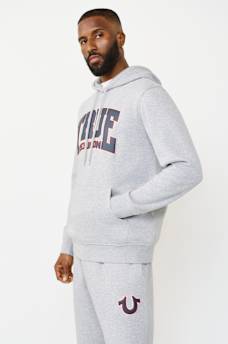 LOGO COLLEGE PULLOVER HOODIE, image 3