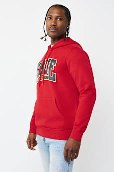 LOGO COLLEGE PULLOVER HOODIE, image 3