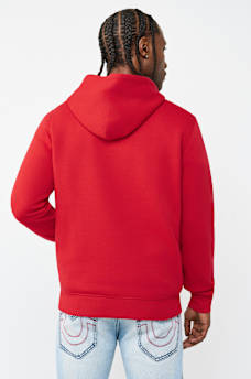 LOGO COLLEGE PULLOVER HOODIE, image 4