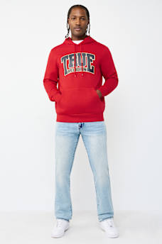 LOGO COLLEGE PULLOVER HOODIE, image 5