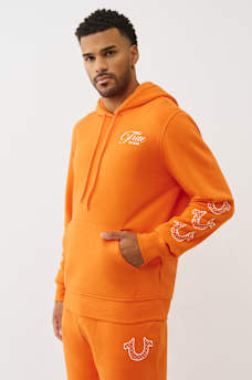 FILLED HORSESHOE PULLOVER HOODIE, image 4