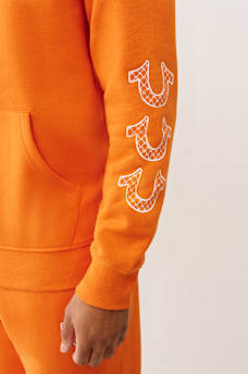 FILLED HORSESHOE PULLOVER HOODIE, image 5