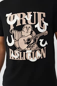 MULTI-HORSESHOE PUFF PRINT GRAPHIC TEE, image 2