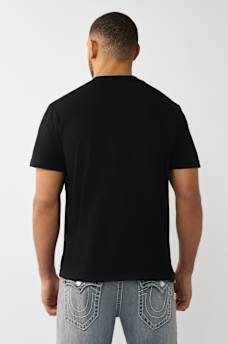 MULTI-HORSESHOE PUFF PRINT GRAPHIC TEE, image 4