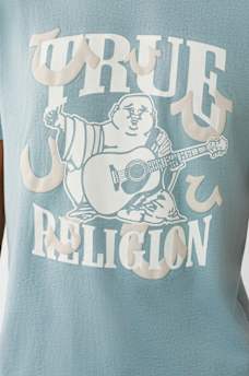 MULTI-HORSESHOE PUFF PRINT GRAPHIC TEE, image 2